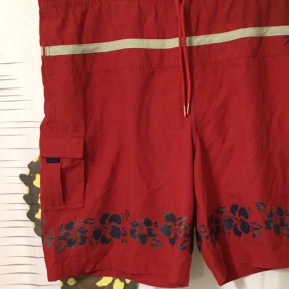 Vintage Nautica Aloha Mens Swim Trunks Beach Board Size-Large ~ Y2K - Picture 2 of 10